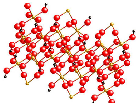 siderite crystal structure